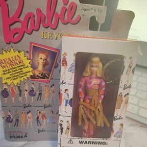 Barbie 1997 Collector's Keychain, Original Barbie, Basic Fun